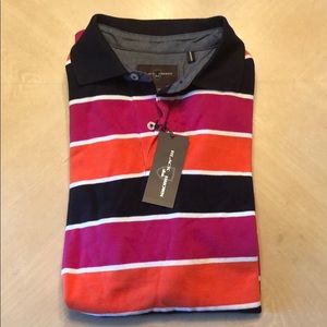 Black Brown Polo T Shirt